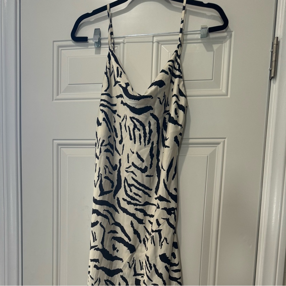 Cowl neck dress